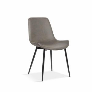 ZAZA Home Set van 2 Stoel ‘Monaco’ Grijs