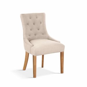ZAZA Home Set van 4 Stoel ‘Fancy’ Stof Zand
