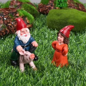 tuindecoratie - Kabouter en Big voor magische tuinmomenten