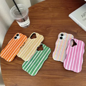 Telefoon hoesje - Kleurrijke Strepen voor Bescherming en Stijl