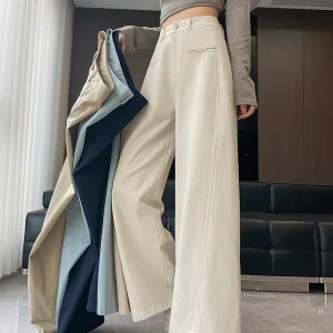 Linnen broek dames - Elegante wijdvallende pasvorm voor ultiem comfort