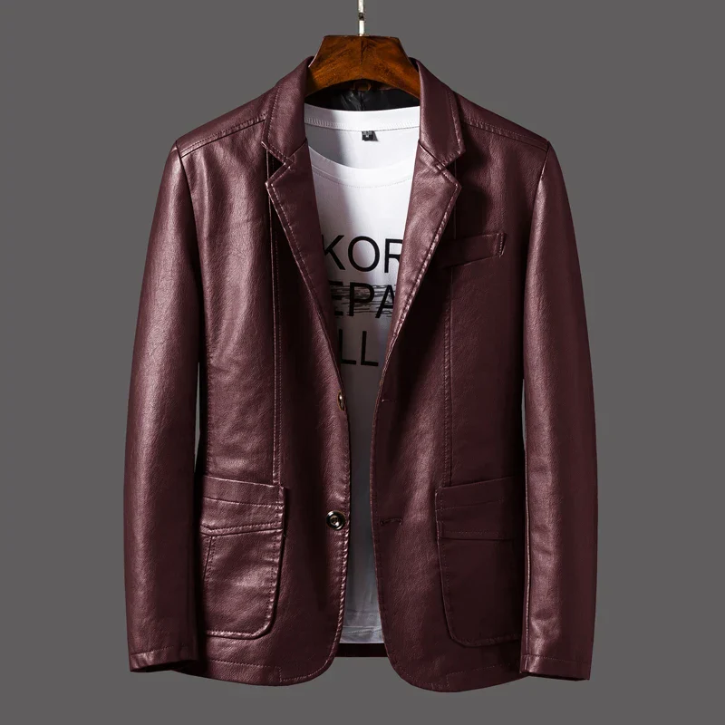 Leren jassen heren - Bruine klassieke stijl voor een stoere uitstraling - Afbeelding 6