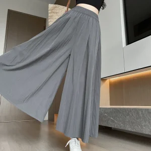 Linnen broek dames - Elegante wijde pijpen voor ultiem comfort