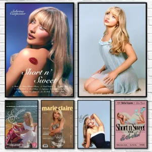 Posters - Iconische Sabrina Carpenter Collectie voor Vintage Vibes