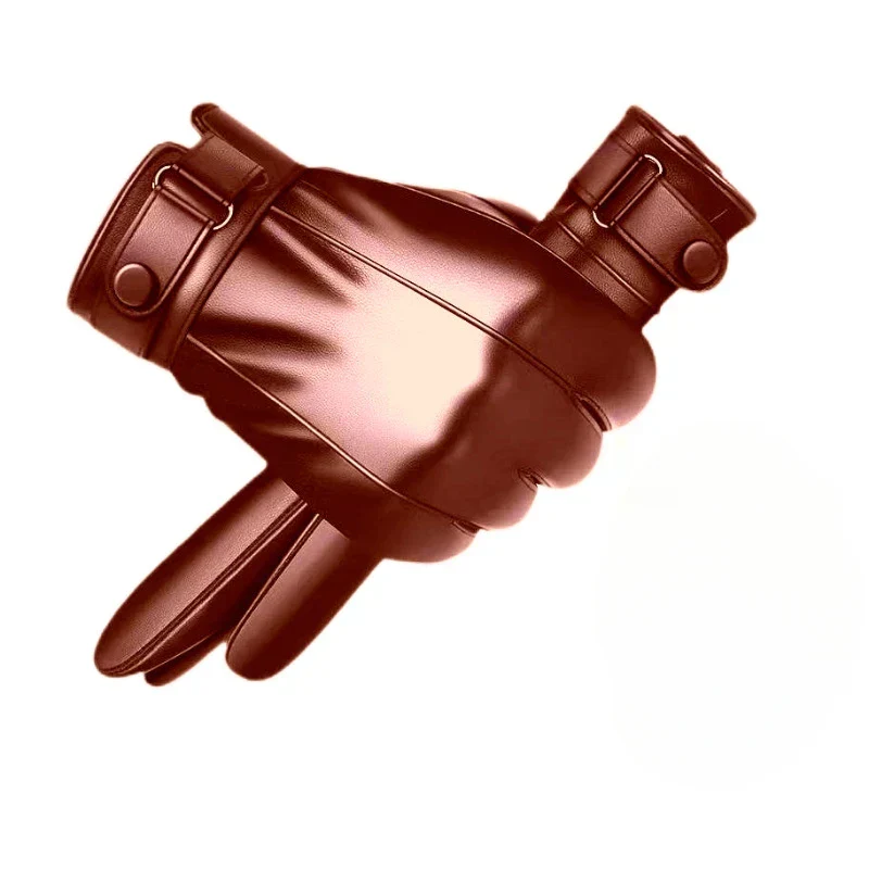 lederen handschoenen heren - elegante zwarte afwerking voor een stijlvolle uitstraling - Afbeelding 7