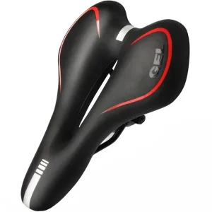 fietszadel met gel-comfort voor ultieme fietsplezier