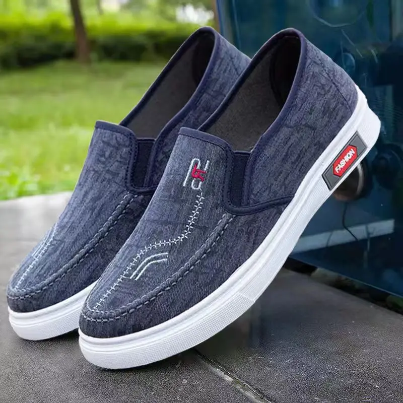Zomerse heren schoenen - Casual denim loafers voor elke gelegenheid