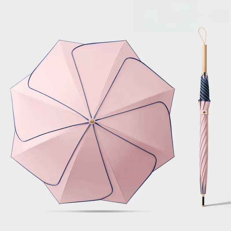Paraplu kopen - Elegante bloemdesign voor stijlvolle bescherming - Afbeelding 6