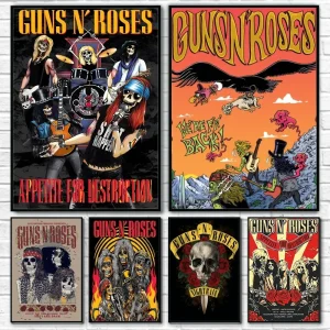 Posters - Guns N' Roses Iconische Collectie voor Rockfans