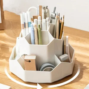 Desk organizer - 360° draaibaar ontwerp voor maximale efficiëntie